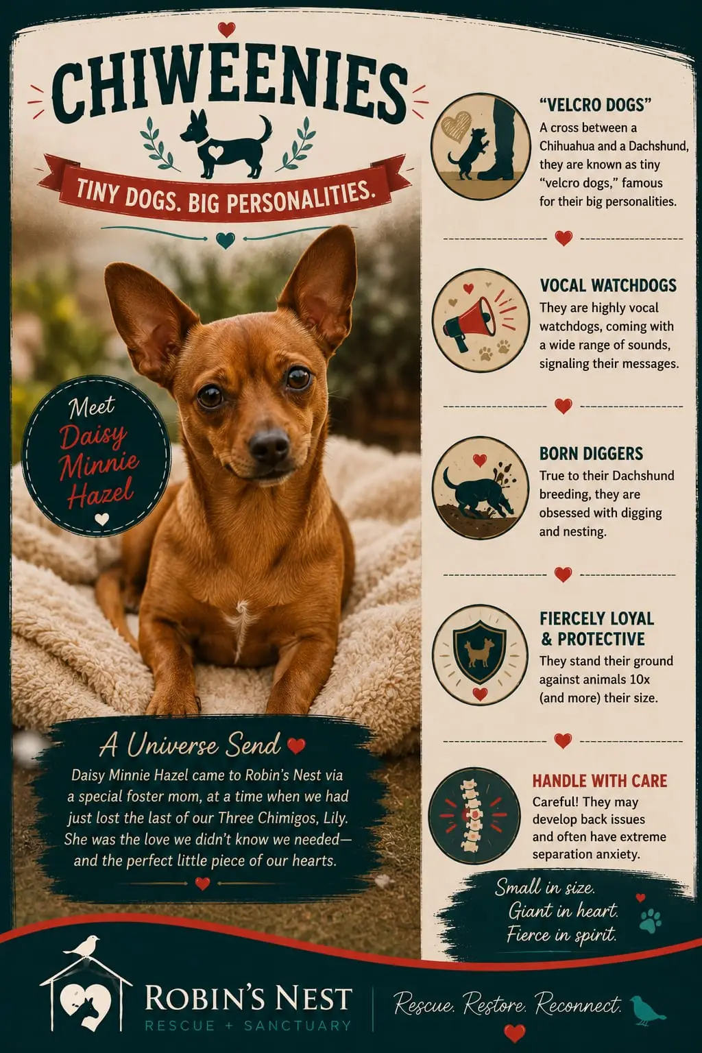 Chiweenies — Tiny dogs. Big personalities.