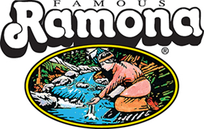 Famous Ramona Water logo.