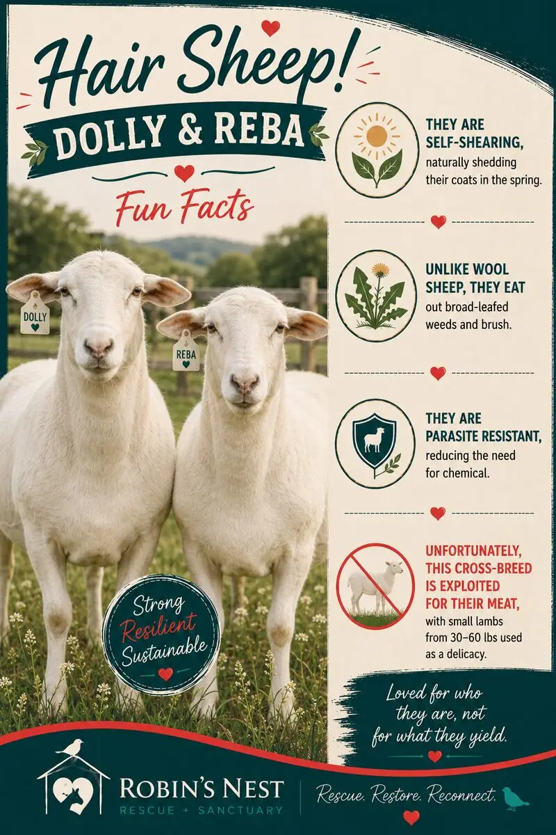 Hair sheep fun facts